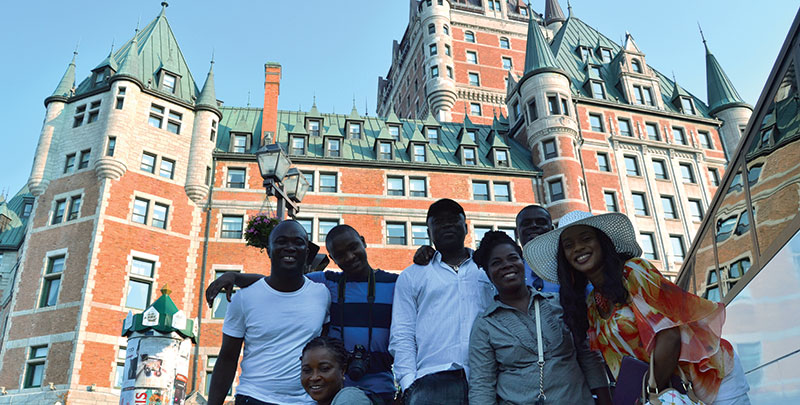 SETYM_Centre_formation_Montréal_Visite_Québec_Château_Frontenac