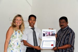Training RBM PRIASO Madagascar - ceremony SETYM