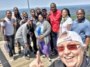 Photo durant une visite touristique pendant la formation sur la Préparation à l'accréditation MPDI - Manager de projet de développement international