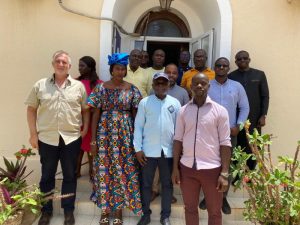 Les participants des formations MSPM et MSFP dispensées à Bissau en Guinée Bissau qui c'est terminé en juin 2022.