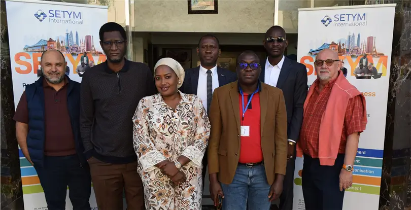 Photo officielle des participants du séminaire de préparation à l'Accréditation MSSE® : Manager spécialiste en suivi-évaluation dispensé à Marrakech du 21 octobre au 1er novembre 2024