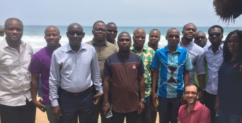 Les participants au séminaire en Planification et suivi de projets sur MS Project, dispensé à Abidjan en 2019