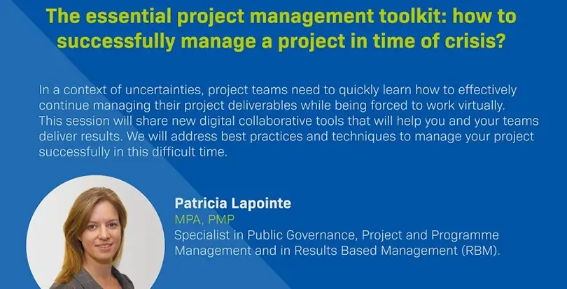 The Essential Project Management Toolkit: How to successfully Manage a Project in Time of Crisis