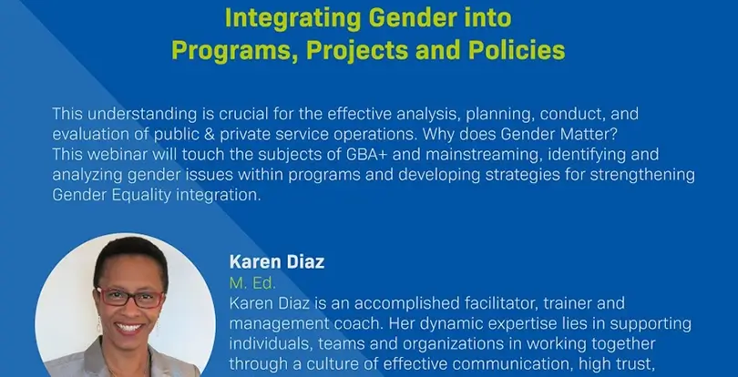Integrating Gender into Programmes, Projects and Policies