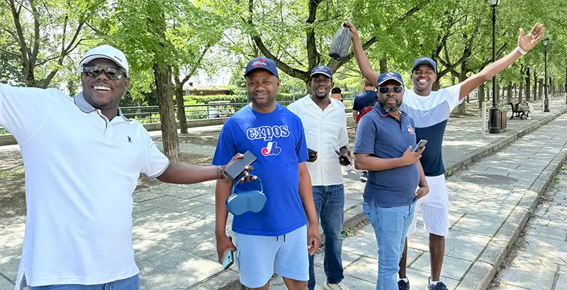 Photo des participants en sortie à