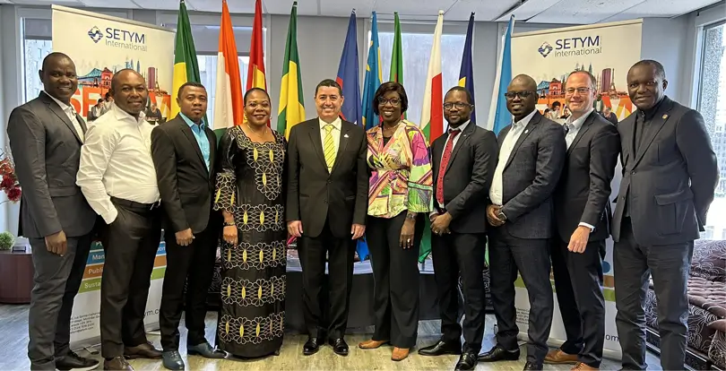 Photo officielle des participants au séminaire d'accréditation Manager de projet de développement international (MPDI)