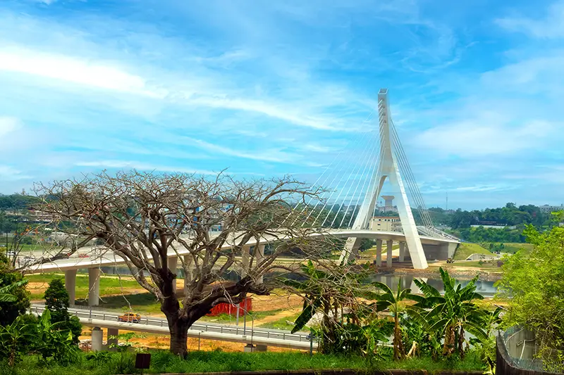 Paysage d'Abidjan
