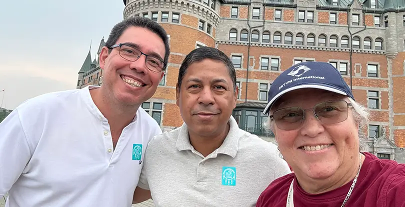 Participants en visite de Québec