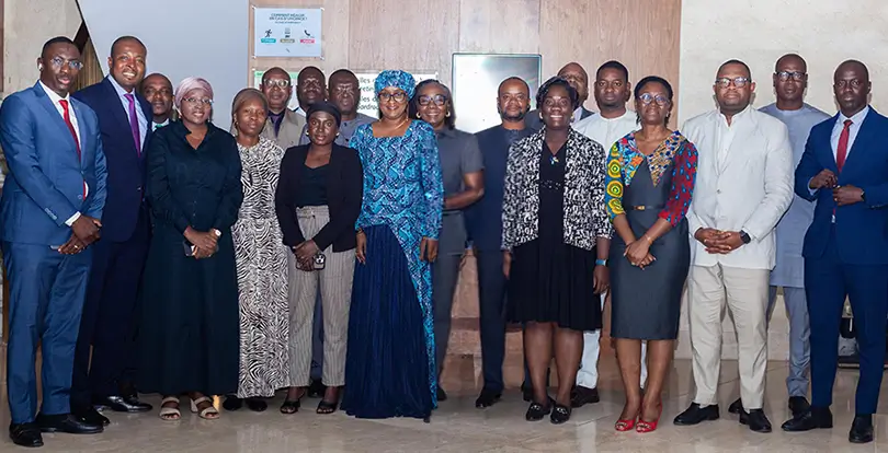 Photo officielle de la Formation renforcement des capacités en Financement de projets en mode PPP