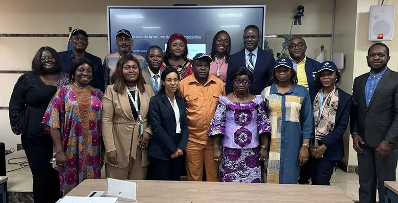 Photo officielle du Conseil de la Banque Centrale du Congo sur les normes IFRS